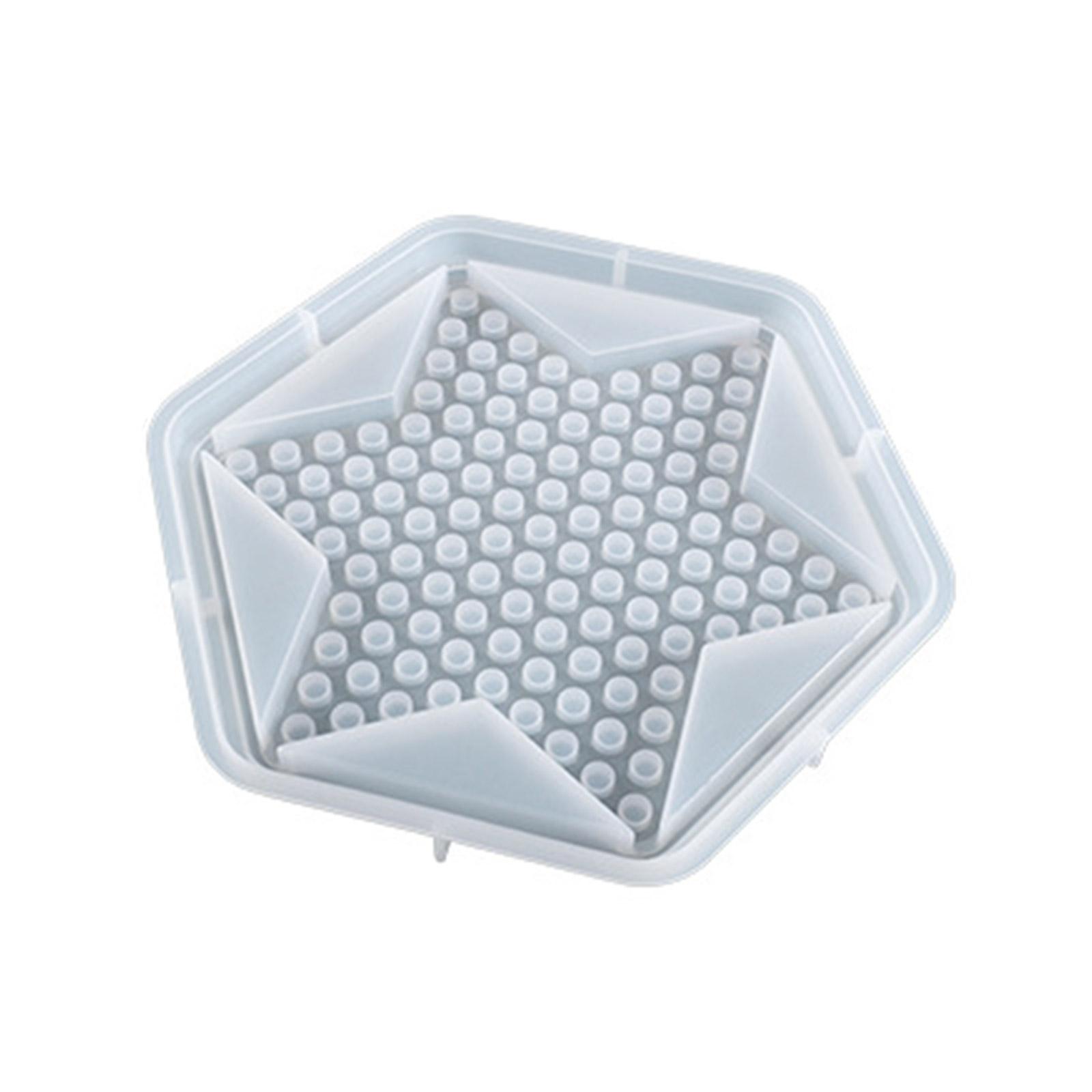 

Chinese Checkers Silicone Mold DIY Crystal Epoxy Resin Molds Game Educational Board Party Game Silicone Mold for DIY