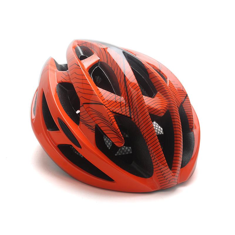 Large Size Adult Road Bike Helmet Adjustable Mountain Bicycle Helmet with Detachable Visor for Men Women