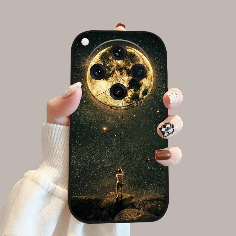 Stylish Phone Case For Oppo Find X8 Pro Coque PKC110 Silicone TPU Soft Cover For Oppo FindX8 5G Phone Shockproof Bumper Fundas