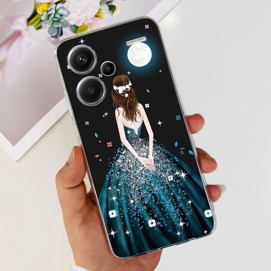 For Xiaomi Redmi Note 13 5G Case Luxury Marble Transparent Phone Cover For Redmi Note 13 Pro Plus Funda on Note 13 Pro 5G Bumper