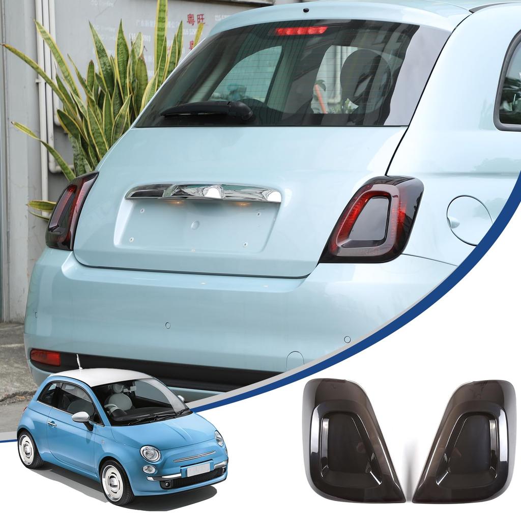 Hcilloend Tail Light Tail Light Decorative Car Tail Smoky Brake Easy Reverse Light Auto Custom Exterior Accessories Covers, Guards, Lights, Color,