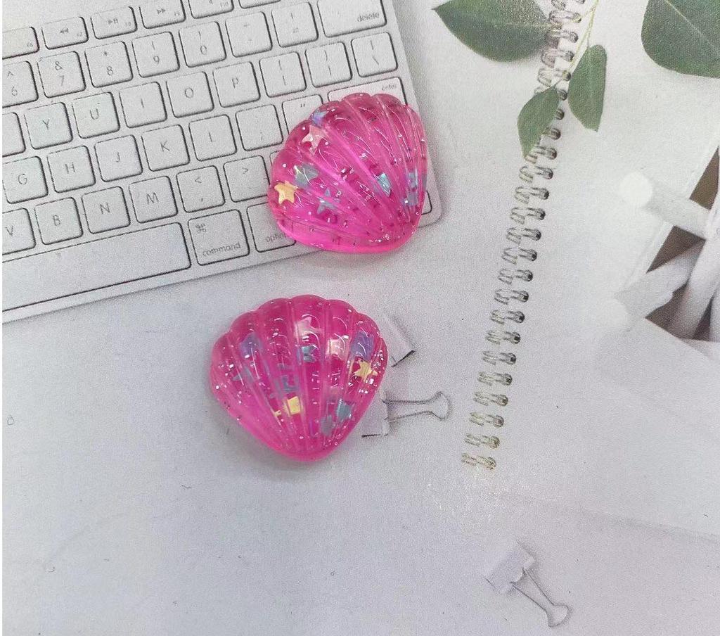 DIY Resin Sequin Imitation Shell Phone Case, Shoe Buckle, Storage Box & Ornament Supplies