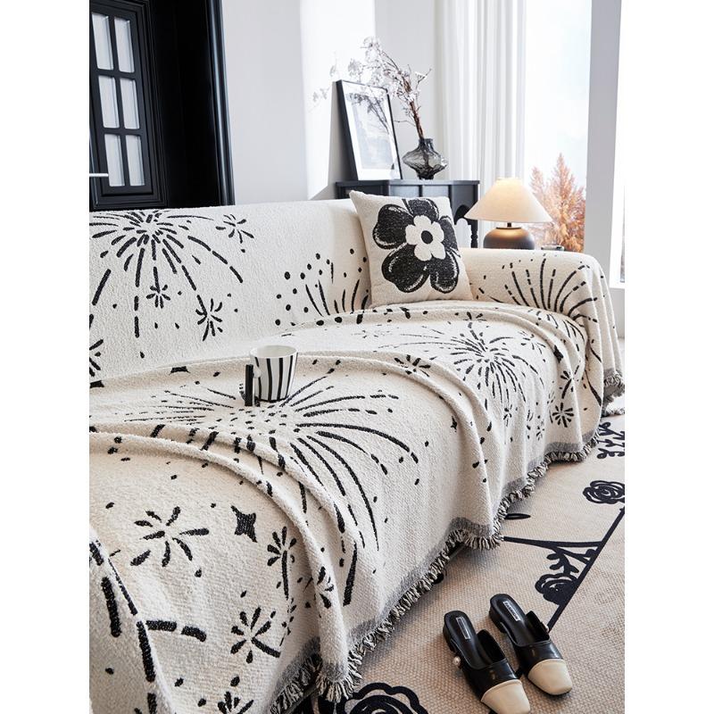 

Шенилл Подушка для дивана Все сезоны Чехол для дивана Чехол Цельный Полный чехол Плед 180*130cm