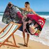 Super Mario Print Beach Towel, Large Soft Quick Dry Towel for Beach Camping Swimming