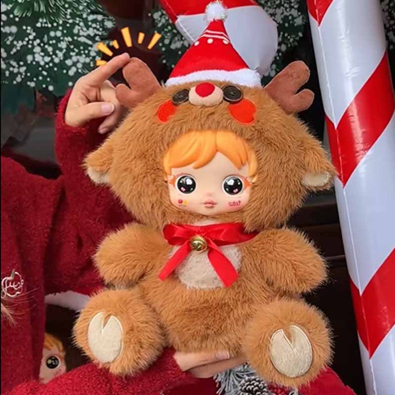 Amy Wonderful Christmas Eve 680% Big Doll Toys Series Blind Box Soft And Comfortable Sofa Hug Pillow Mystery Box Surprise Gifts