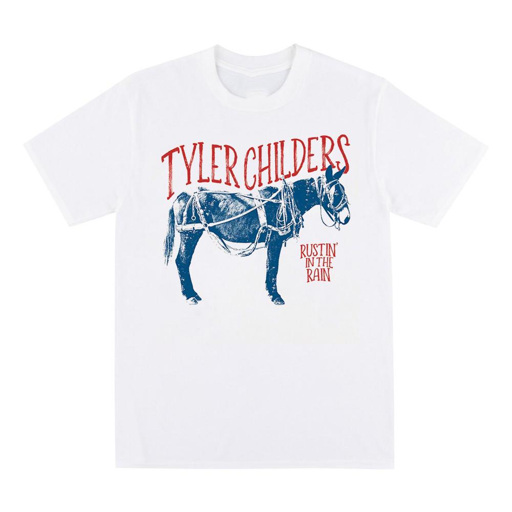 Tyler Childers Country Rustin In The Rain Shirt White Unisex S-5XL E1286 Unisex T-Shirt XL