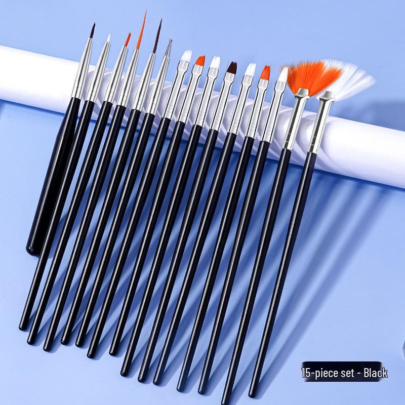 20-Piece Nail Art Brush & Rhinestone Dotting Pen Set