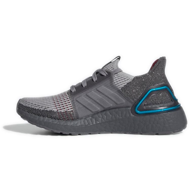 

Женские кроссовки adidas Star Wars x UltraBoost 19 J Millenium Falcon серые ярко-голубые FW4230