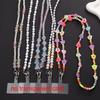 Acrylic Phone Lanyard Anti Drop Phone Anti-lost Rope Luxury Phone Case Keychain  Phone Accessories