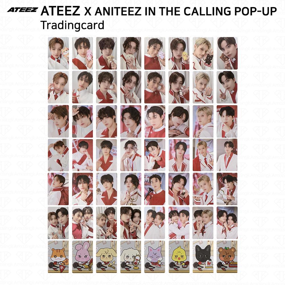 ATEEZ X ANITEEZ IN THE CALLING POP-UP Unitate Carte de Colecție MD KPOP K-POP Seonghwa