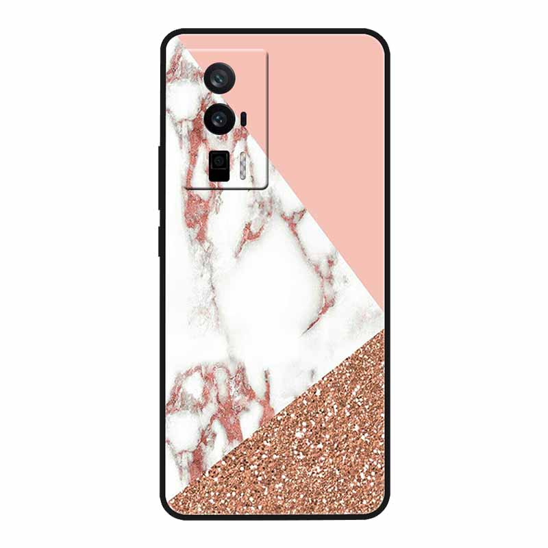 For Xiaomi Poco F5 Pro 5G Case Marble Painted Silicone Soft TPU Funda Cases For Poco F5 Pro 5G Cover Coque POCOF5Pro 2023 6.67"