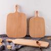 Non slip solid Handle Bamboo Wooden Kitchen Cutting Board Cheese Board Chopping board Desktop decor