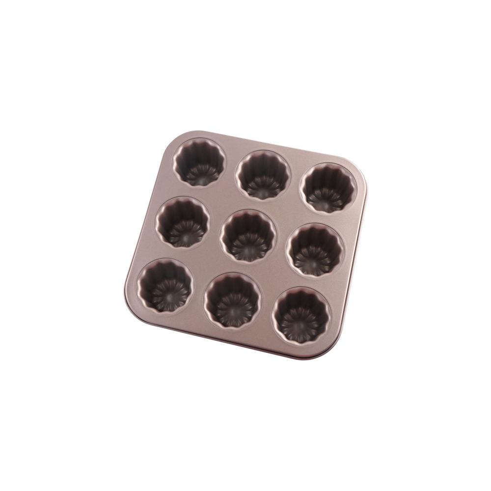 Dessert Mousse Cookware French Bakeware Non-Stick Cannele Mould Baking Tool Canele Mold Cake Pan