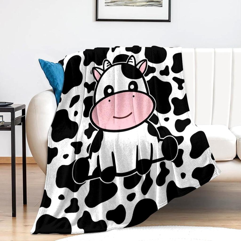 Cat Flower Digital-printed Polyester Bedroom Velvet Flannel Soft Sofa Cover Blanket Fleece Soft Sofa Cover Blankets for Beds