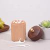 HeMu Solid Wood Toothpick Box for Home High-end Creative High-end Cotton Swab Box Convenient Toothpick Box