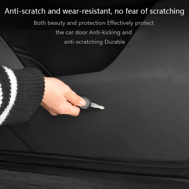 For Tesla Model Y/3 2021-2025 Door Anti-kick Sticker Model Y Juniper Soil-proof Mat Side Door Anti-scratch Protective Stickers