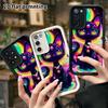 Phone Case: 2D Flat Samsung Galaxy A34 A35 M05 M06 S20 S22 S21 FE Plus 5G Tiered Protective Case, Starry Sky Cartoon, Christmas and Halloween Gift