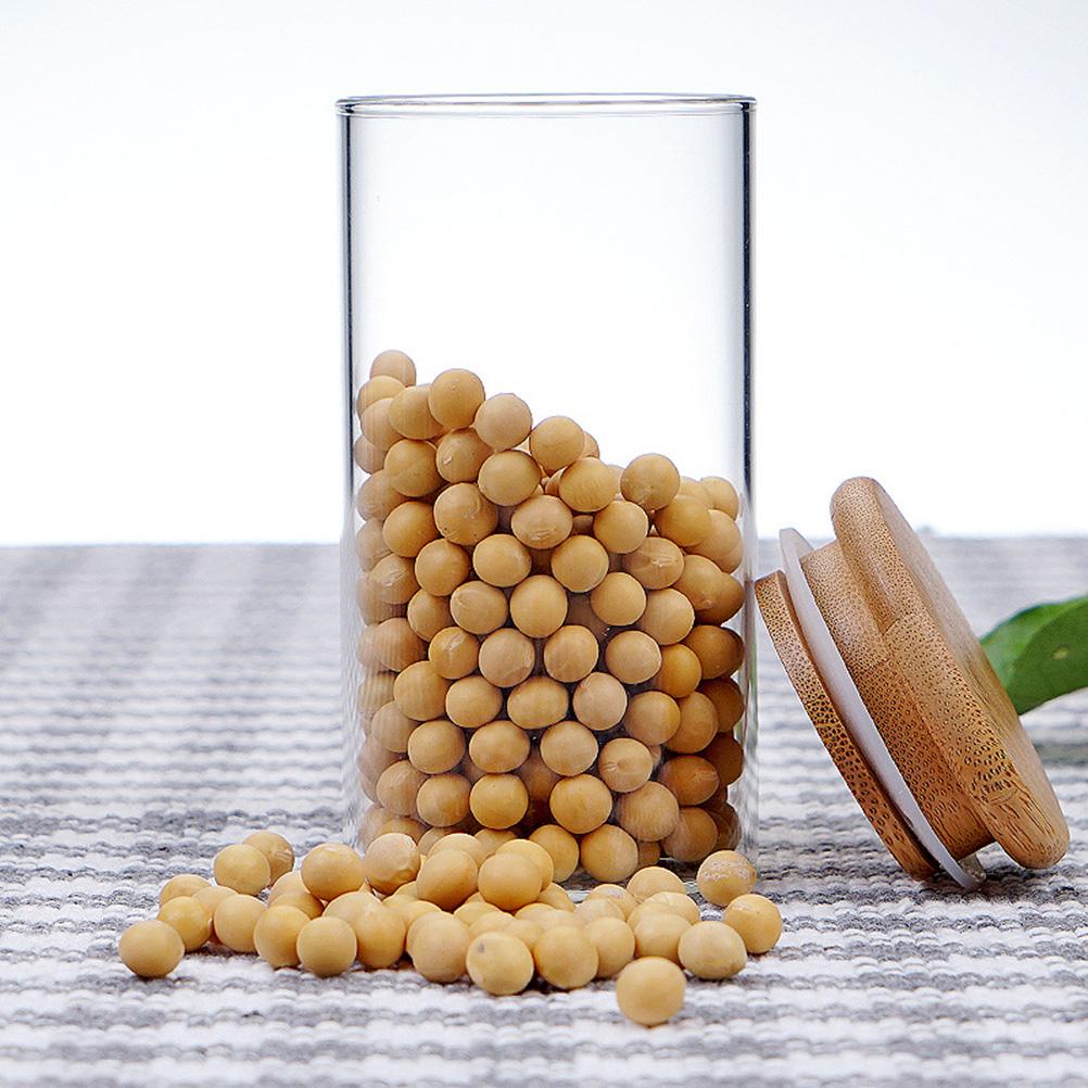 175 Ml Salt Storage Candy Jar Glass Jars Tea Sealing Cap Coffee Bean Loose Containers Sealed Canisters