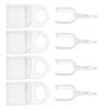 Clear Roller Shade Pull Down Clip Roller Shade Handle Blind Grip Plastic Hem Grip Hardware Rolling Curtain Accessories