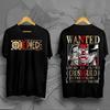One Piece Anime T Shirt Unisex Women Cotton Short Sleeve Tee Tops  Summer Luffy Zoro Sanji Graphic Print Streetwear Casual Yk