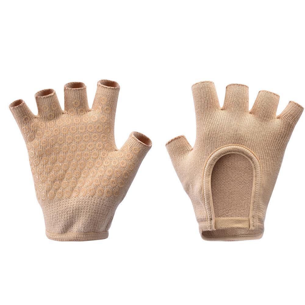 Cycling Road Bike Gloves Men's Sports Fitness Half Finger Women's Equipment Training Anti-skid Anti-cocooning Barbell Yoga ******** Rope