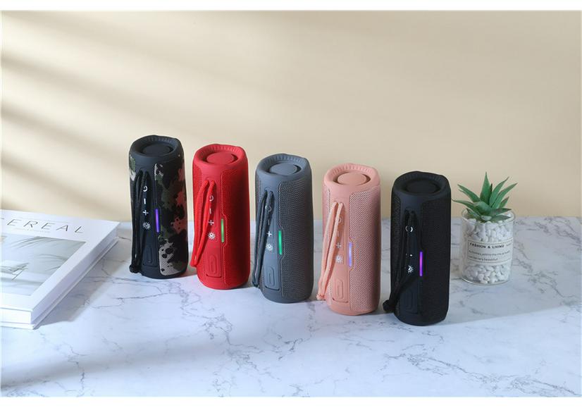 TG365 Outdoor Colorful Bluetooth Subwoofer: Dual Speaker Portable Gift