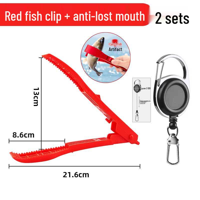 Multi-functional Non-slip Fish Controller: Pliers, Gripper, Remover Clip