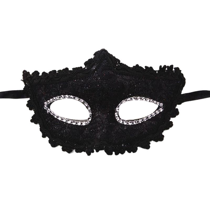 Aldult Mask Half Face Princess Halloween Masquerade Blindfold Lace Eye Mask