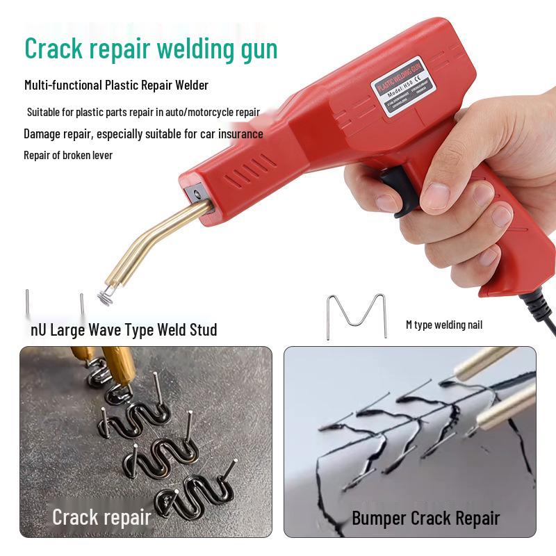 Car Bumper Plastic Welder Gun: Electronic Repair Tool for Toys & Cracks