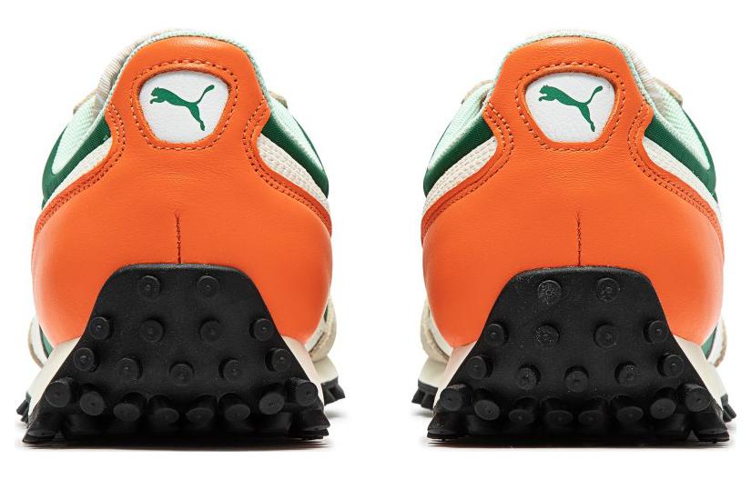 Herren Sneaker Puma Fast Rider Beige Grün Orange