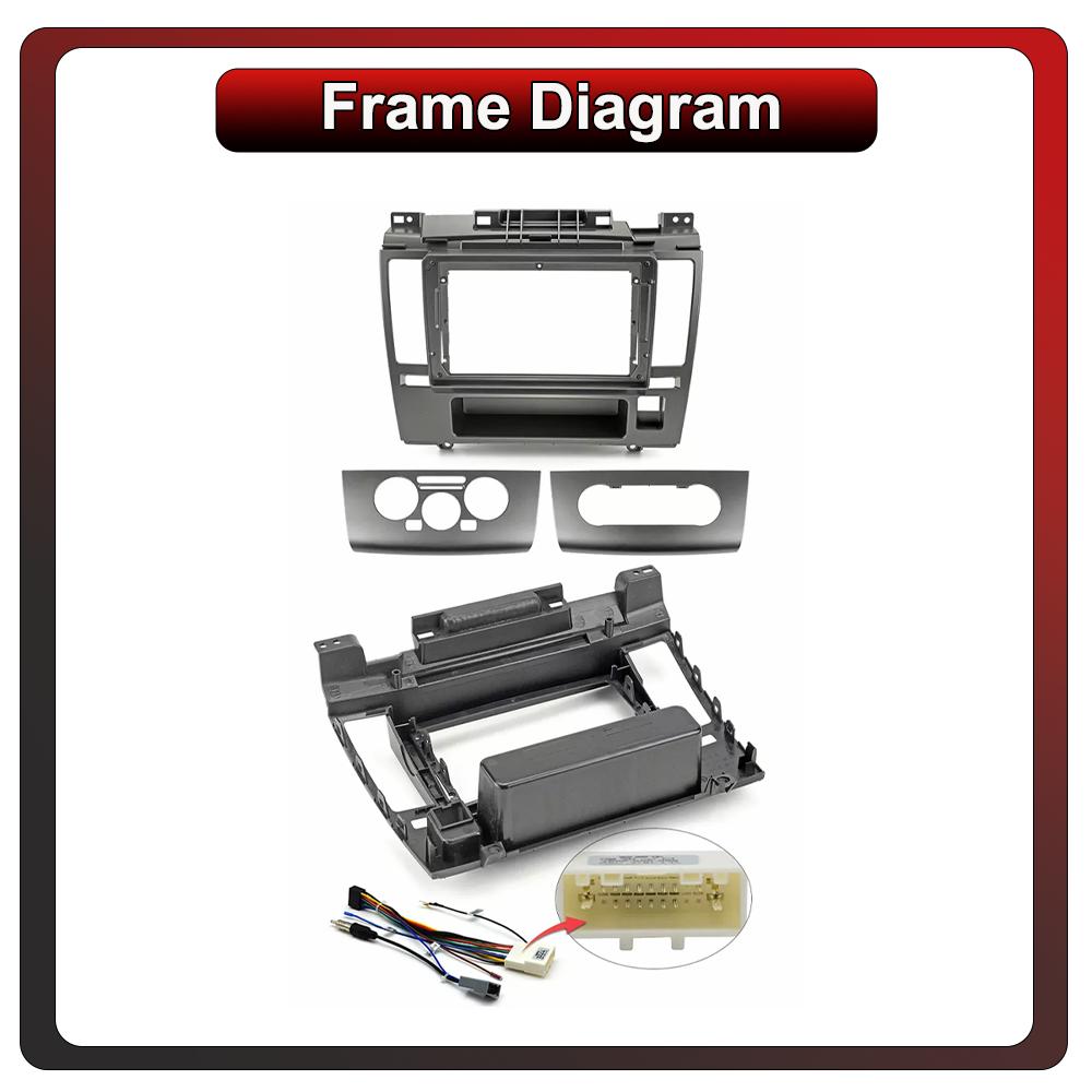 2Din Android Car-Play Car Radio,Nissan Tiida C11 2004-2013,Multimedia Player Head Unit Stereo GPS Navigation BT WIFI,1+16GB
