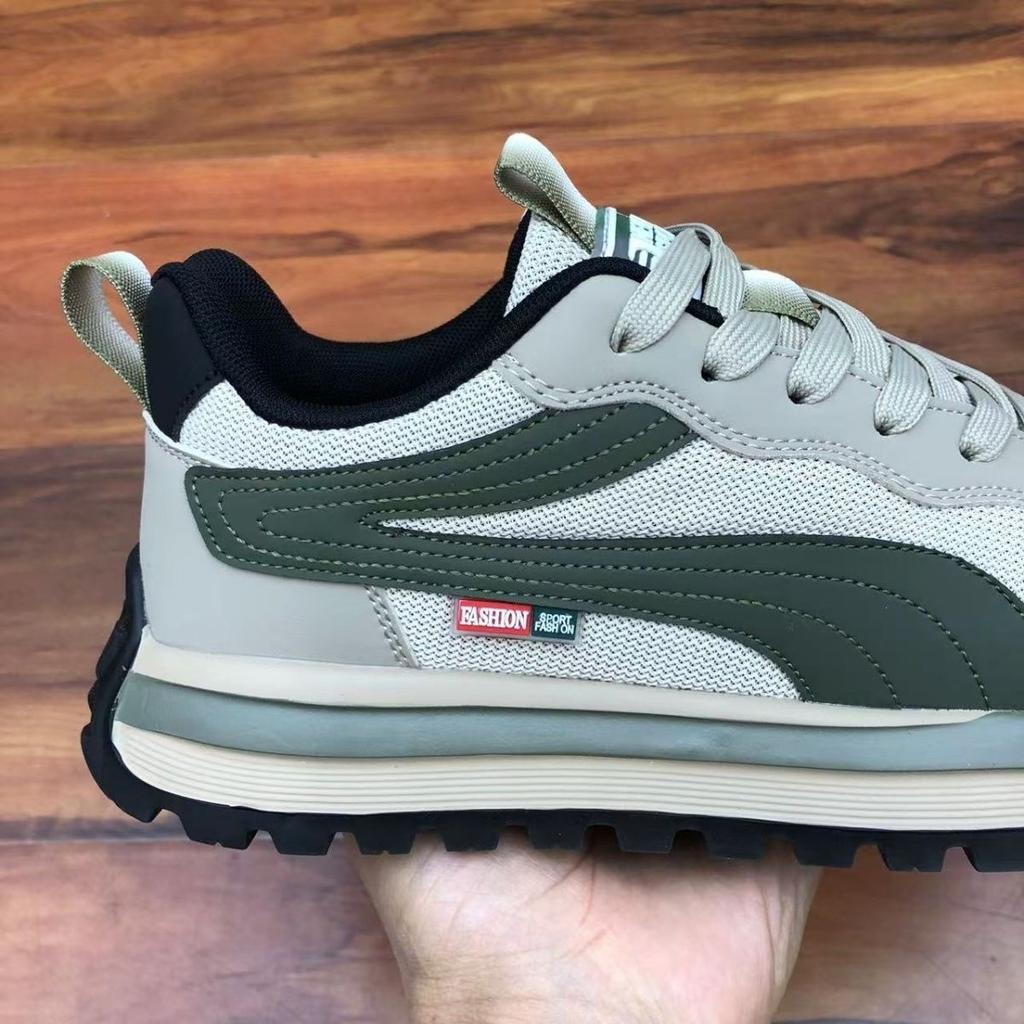 Shoes Men's Shoes New Foreign Trade Fashion Trend Thick-soled Heightening Sports Shoes Light, Comfortable and Non-slip Casual Forrest Gump Shoes