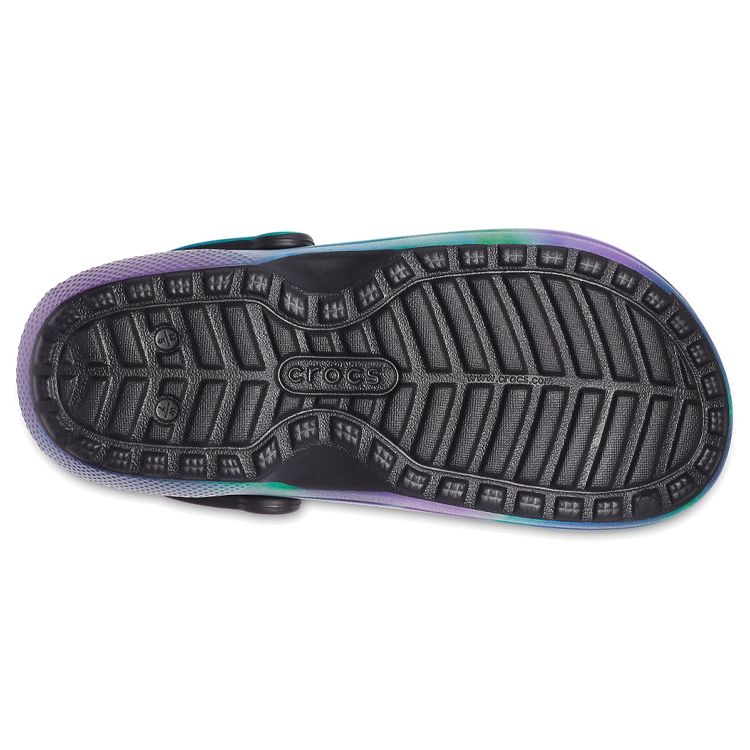 Crocs Classic Clog EVA Comfortable Versatile Clogs Women Footwear Black Multicolor 206706-988