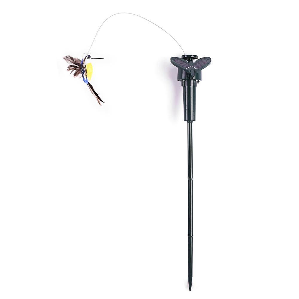 Colibrí Danzante Agitador Volador con Energía Solar Decoración para Jardín Patio