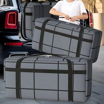 1pc Large Capacity Storage Bag For Clothes & Bedding, Durable Scratch-Resistant Moisture-Proof Bag