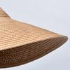 Xinbaoguan 100% Straw Knitted8222Summer Women's New Sunscreen Hat with Large Eaves and Hair Hoops Straw Hat Fashion Open Top Hat