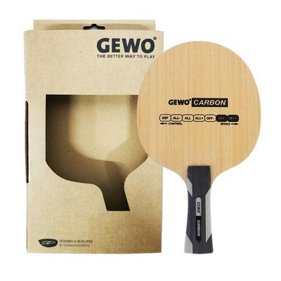 Lâmina / raquete de tênis de mesa GEWO POWER CARBON (DESLIGADO E DESLIGADO+) Taco / remo de pingue-pongue de carbono GEWO original