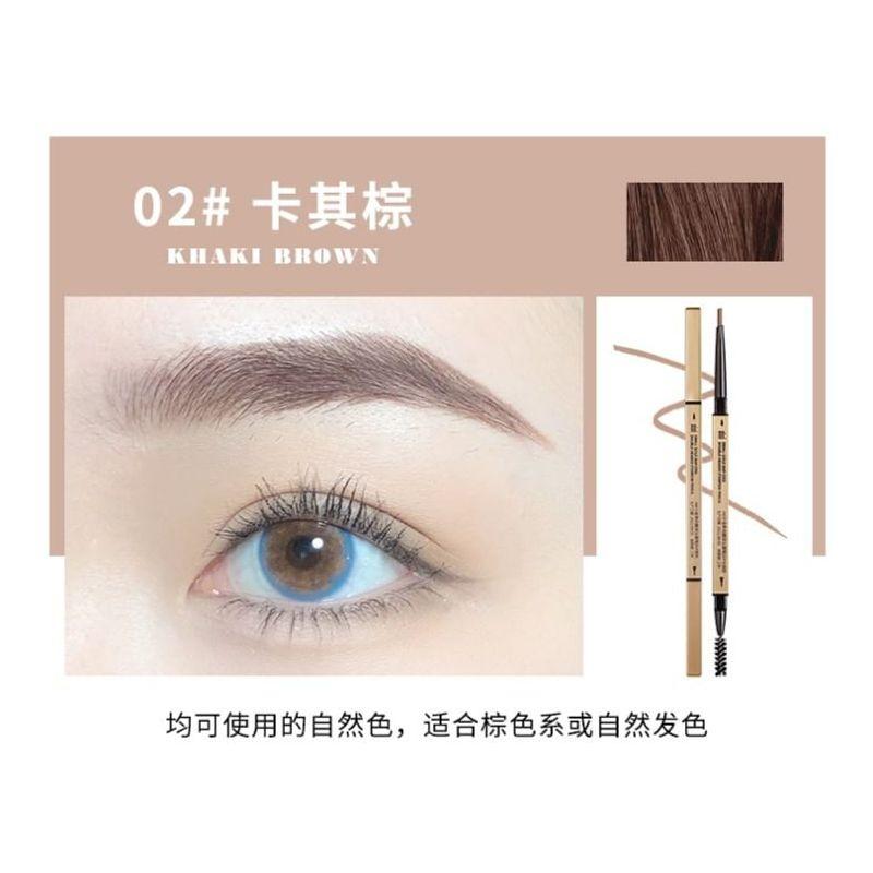 Xixi - Dual Head Eyebrow Pencil - 3 Colors