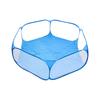 Foldable Open Pet Playpen Portable Transparent Pet Cage Yard Fence for Dog Cat Rabbit Hamster Guinea Pig Indoor Outdoor