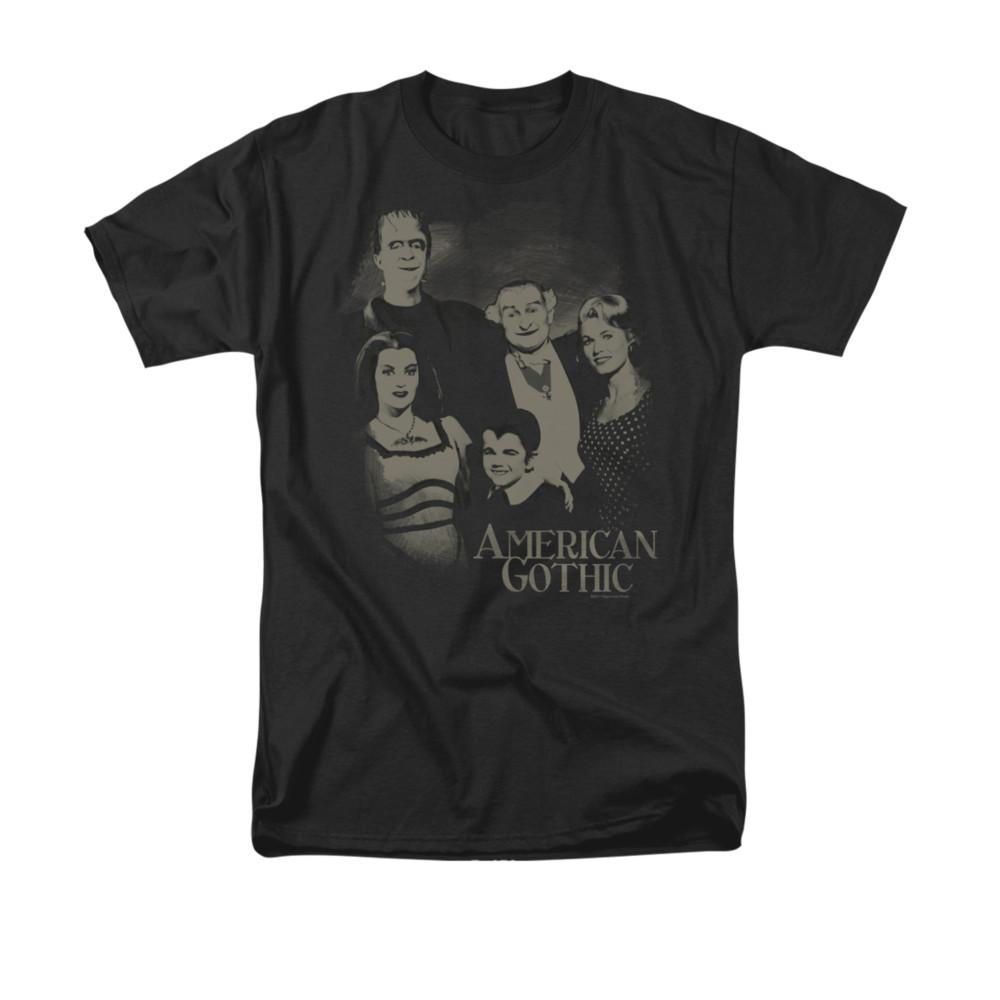 The Munsters American Gothic TV Show T-Shirt Sizes S-4XL NEW