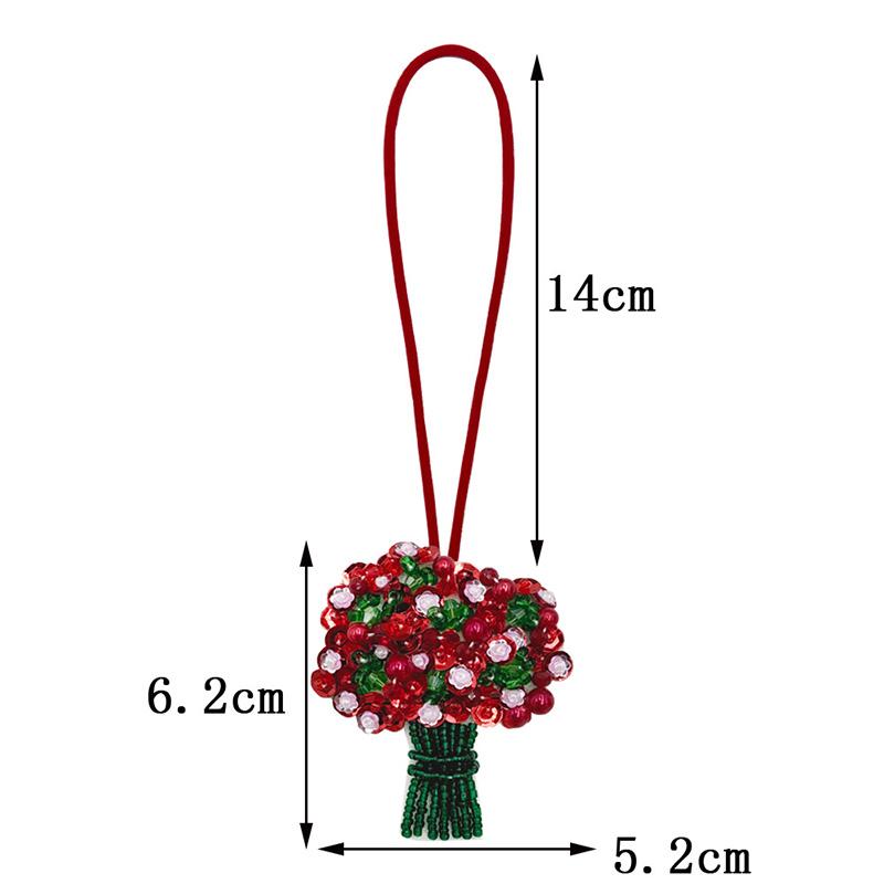 Flower Plants Bag Accessories Pendant Patches For Clothing Diy Sew On Beaded Applique Bag Charm Bordados Para Bag Clothing