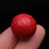 Genuine Water-Washed Cinnabar Beads for DIY Jewelry - Round Spacer Beads