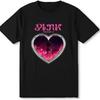 Men's & Women's Music Tour Shirt Graphic Fashion Short Sleeve T-Shirt Black