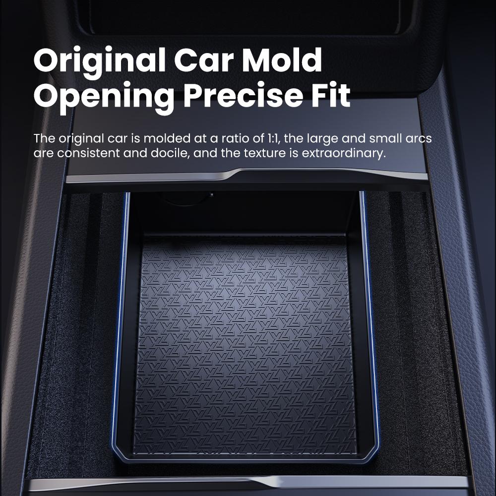 YZ For New Tesla Model 3 Y Highland Juniper 2025 Center Console Under Storage Under Organizer Interior Storage Box Organizer