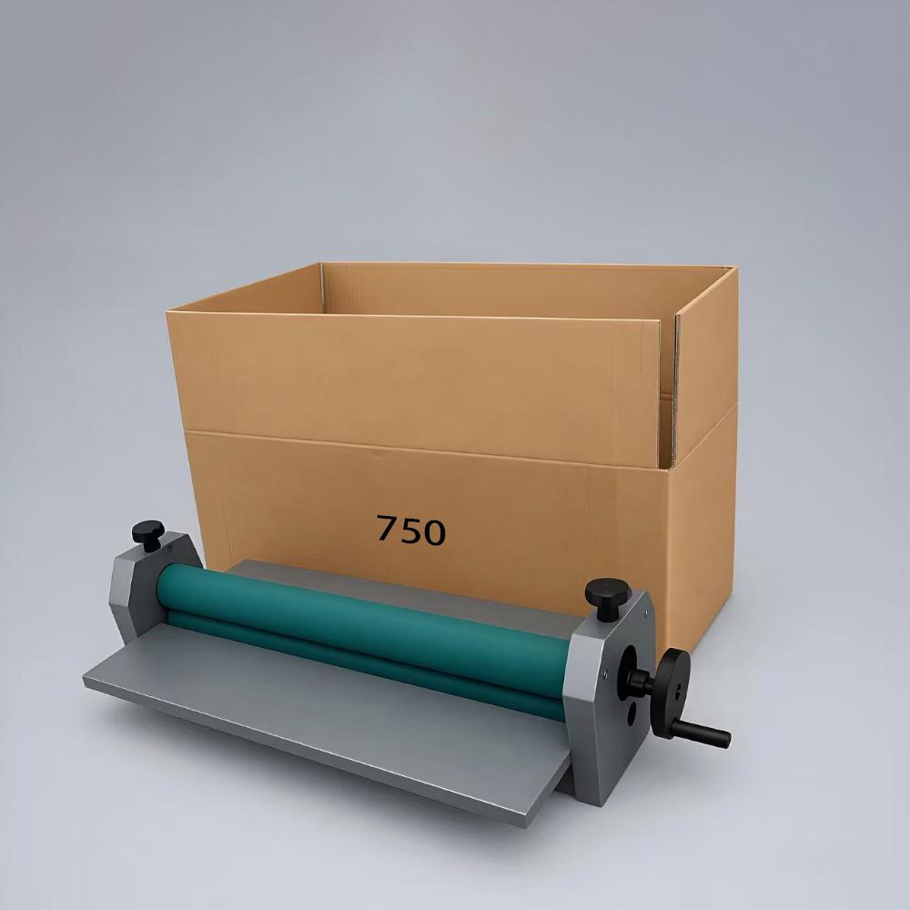 Hand-Crank 750MM Cold Laminating Machine for