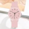 Women's Watch Fashion Women's Silicone Strap Quartz Watch Student Simple Sports Watch