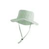 Summer Quick-drying Bucket Hat Men's and Women's Crimped Sun Hat Outdoor Sun Protection Breathable Lightweight Folding Sun Hat