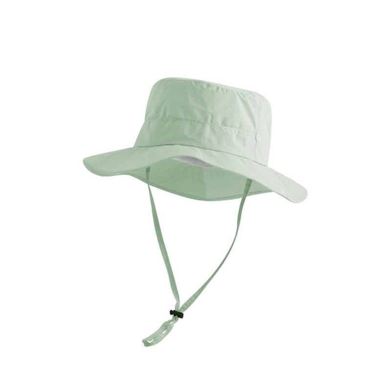 Summer Quick-drying Bucket Hat Men's and Women's Crimped Sun Hat Outdoor Sun Protection Breathable Lightweight Folding Sun Hat