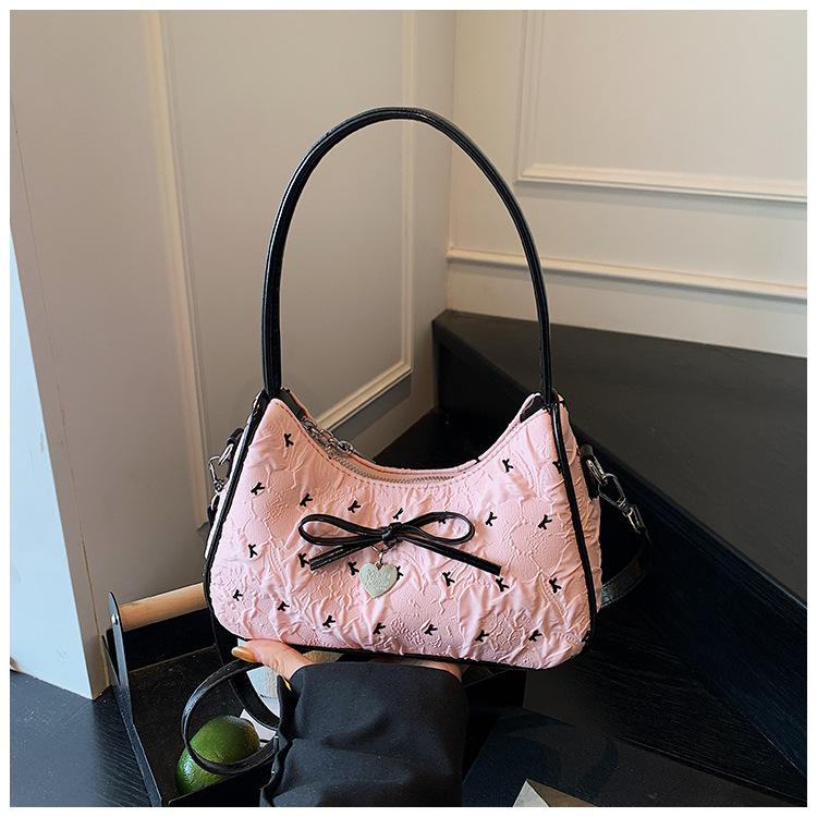 Crossbody bag women's bag new fashion niche design summer versatile single shoulder underarm dumpling bag