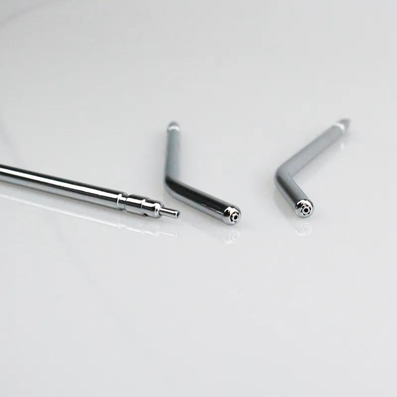 10Pcs Dental Spray Nozzles Tips Stainless Steel 3 Way Air Water Syringe Spray Nozzles Tubes